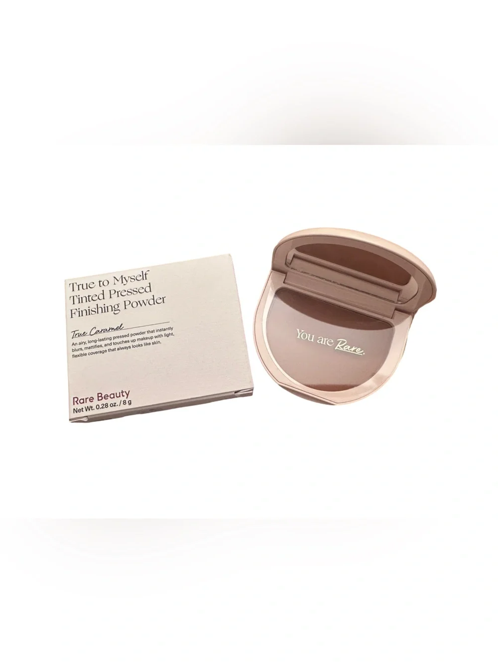 Rare Beauty Finishing Powder “True Caramel”